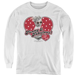 I Love Lucy - Youth Funny & Fabulous Long Sleeve T-Shirt