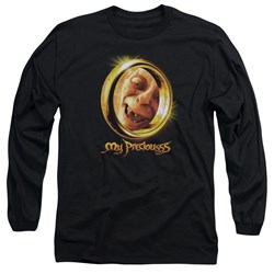 Lord Of The Rings - My Precious Adult Long Sleeve T-Shirt In Black