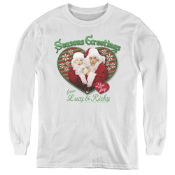 I Love Lucy - Youth Seasons Greetings Long Sleeve T-Shirt