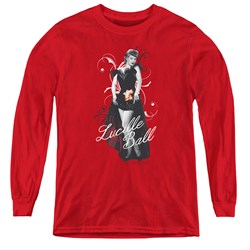 Lucille Ball - Youth Signature Look Long Sleeve T-Shirt