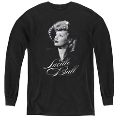 Lucille Ball - Youth Pretty Gaze Long Sleeve T-Shirt