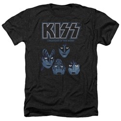 Kiss - Mens Creatures Of The Night Heather T-Shirt