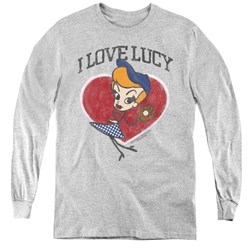 I Love Lucy - Youth Baseball Diva Long Sleeve T-Shirt
