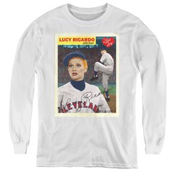 I Love Lucy - Youth Trading Card Long Sleeve T-Shirt