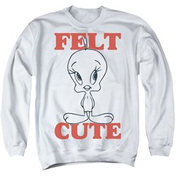 Looney Tunes - Mens Felt Cute Sweater