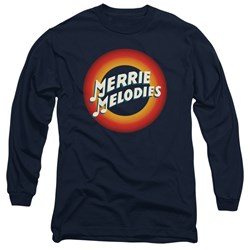 Looney Tunes - Mens Merrie Logo Long Sleeve T-Shirt