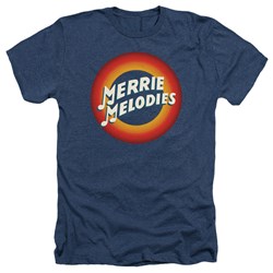 Looney Tunes - Mens Merrie Logo Heather T-Shirt