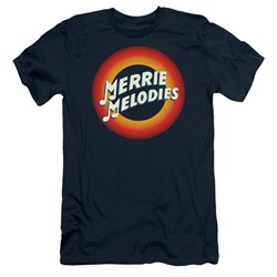Looney Tunes - Mens Merrie Logo Slim Fit T-Shirt