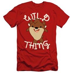 Looney Tunes - Mens Wild Thing Kid Slim Fit T-Shirt