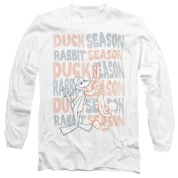 Looney Tunes - Mens Duck Season Rabbit Season Long Sleeve T-Shirt