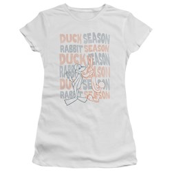 Looney Tunes - Juniors Duck Season Rabbit Season T-Shirt