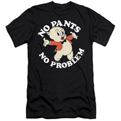 Looney Tunes - Mens No Pants Premium Slim Fit T-Shirt