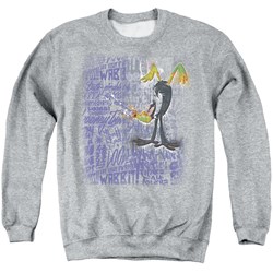 Looney Tunes - Mens Graffiti Duck Sweater