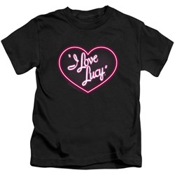 I Love Lucy - Youth Neon Logo T-Shirt