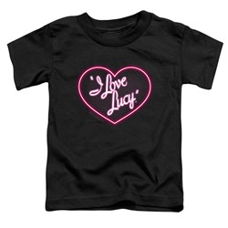 I Love Lucy - Toddlers Neon Logo T-Shirt