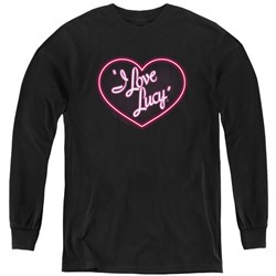 I Love Lucy - Youth Neon Logo Long Sleeve T-Shirt