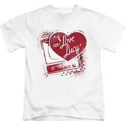 I Love Lucy - Youth Spray Paint Heart T-Shirt