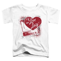 I Love Lucy - Toddlers Spray Paint Heart T-Shirt