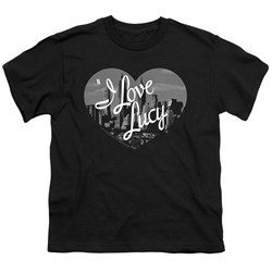 I Love Lucy - Youth Nostalgic City T-Shirt