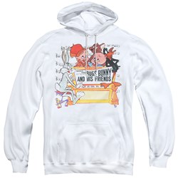 Looney Tunes - Mens Bugs And Friends Pullover Hoodie
