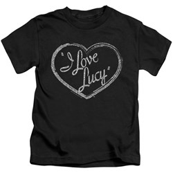 I Love Lucy - Youth Glitter Logo T-Shirt