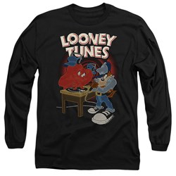 Looney Tunes - Mens Dj Looney Tunes Long Sleeve T-Shirt