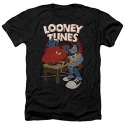 Looney Tunes - Mens Dj Looney Tunes Heather T-Shirt