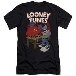 Looney Tunes - Mens Dj Looney Tunes Slim Fit T-Shirt