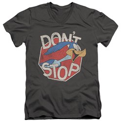 Looney Tunes - Mens Dont Stop V-Neck T-Shirt