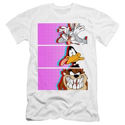 Looney Tunes - Mens Tiles Premium Slim Fit T-Shirt