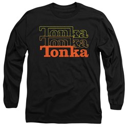 Tonka - Mens Fuzzed Repeat Long Sleeve T-Shirt