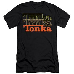 Tonka - Mens Fuzzed Repeat Premium Slim Fit T-Shirt