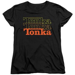 Tonka - Womens Fuzzed Repeat T-Shirt