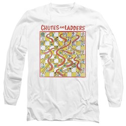 Chutes And Ladders - Mens 79 Game Board Long Sleeve T-Shirt
