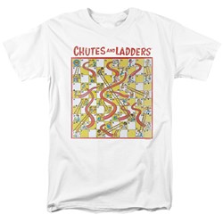 Chutes And Ladders - Mens 79 Game Board T-Shirt