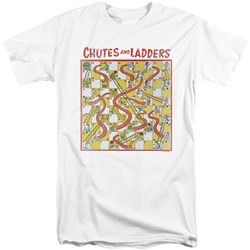 Chutes And Ladders - Mens 79 Game Board Tall T-Shirt