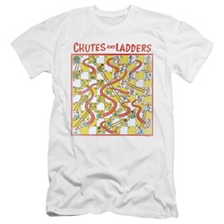 Chutes And Ladders - Mens 79 Game Board Slim Fit T-Shirt