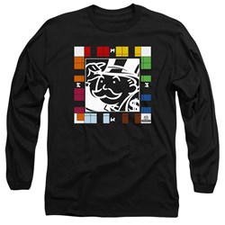 Monopoly - Mens Game Board Long Sleeve T-Shirt