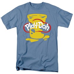 Play Doh - Mens Play Doh Messy Stencil Logo T-Shirt