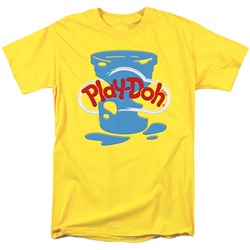 Play Doh - Mens Play Doh Inverted Messy T-Shirt