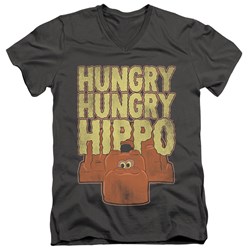 Hungry Hungry Hippos - Mens Hungry Hungry Hippo V-Neck T-Shirt