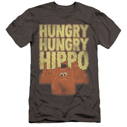 Hungry Hungry Hippos - Mens Hungry Hungry Hippo Premium Slim Fit T-Shirt