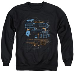 Nerf - Mens Deconstructed Nerf Gun Sweater