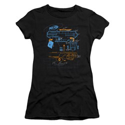 Nerf - Juniors Deconstructed Nerf Gun T-Shirt