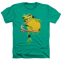 Play Doh - Mens Frog Hugging Play Doh Lid Heather T-Shirt
