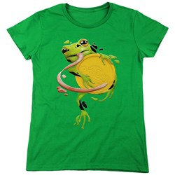 Play Doh - Womens Frog Hugging Play Doh Lid T-Shirt