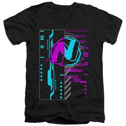 Nerf - Mens Cyber V-Neck T-Shirt
