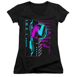 Nerf - Juniors Cyber V-Neck T-Shirt