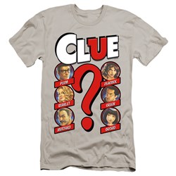 Clue - Mens Modern Whodunnit Premium Slim Fit T-Shirt