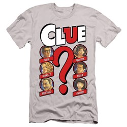 Clue - Mens Modern Whodunnit Slim Fit T-Shirt